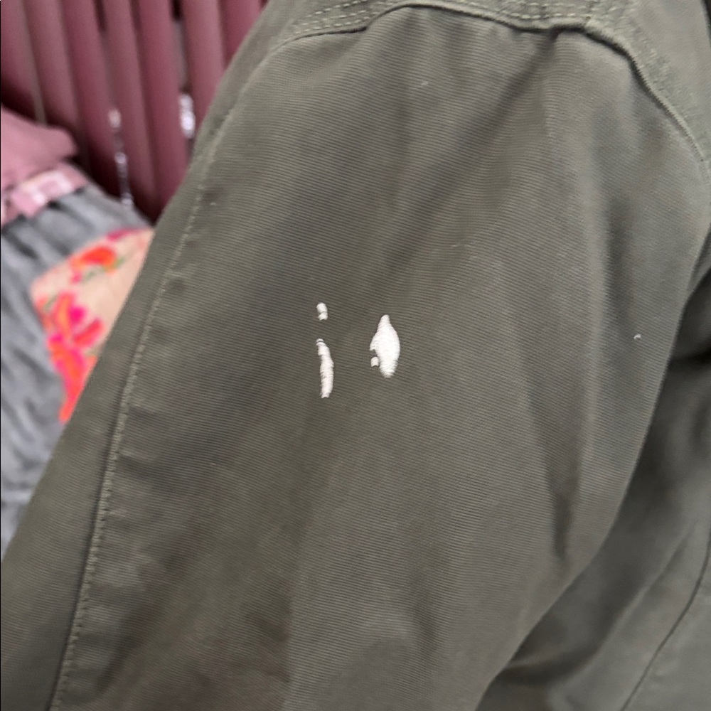 Carhartt Dark Olive Hooded Field Coat - Picture 3 of 8
